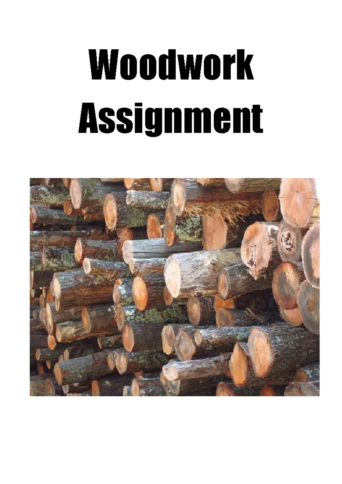 Woodwork Assingnment - Types of wood - Woodwork Assignment By Emily ...