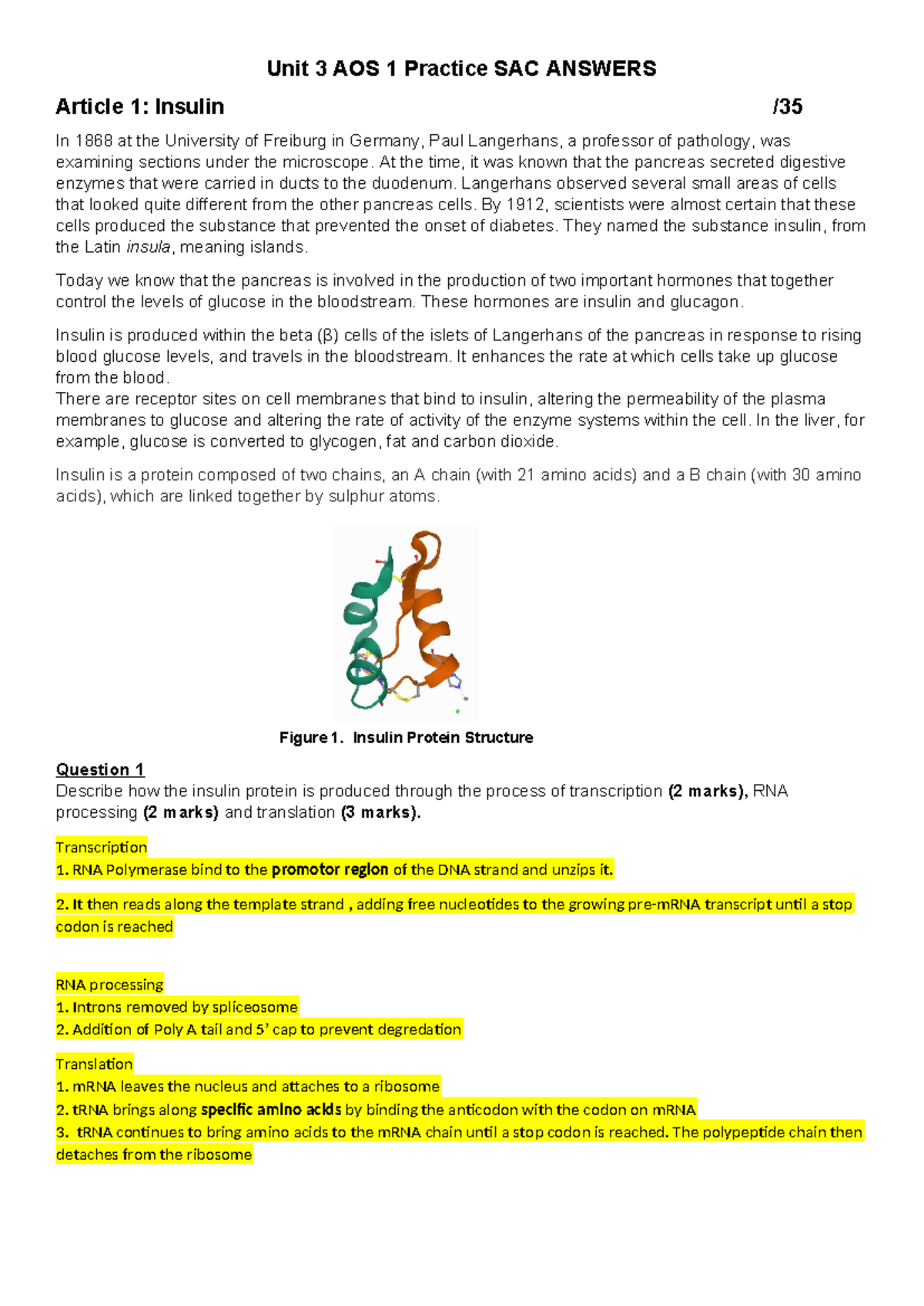 Practice SAC 2025 Answers - Unit 3 AOS 1 Practice SAC ANSWERS Article 1 ...