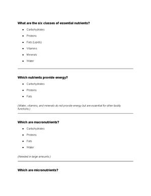 Comprehensive Nutrition Guide: Essential Nutrients and Dietary Patterns ...