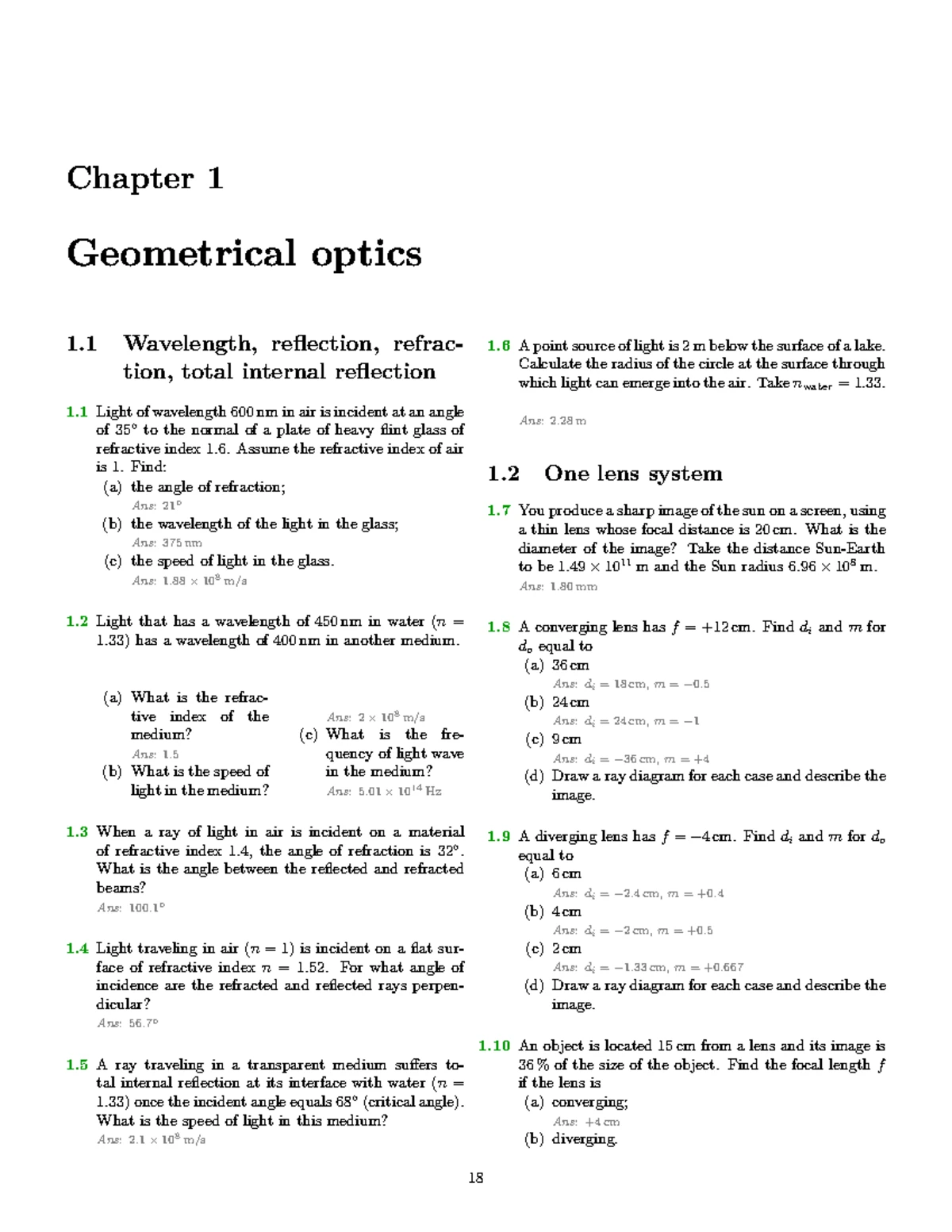 Linear Algebra - Test 3 Class Notes by Anna Ewa - Studocu