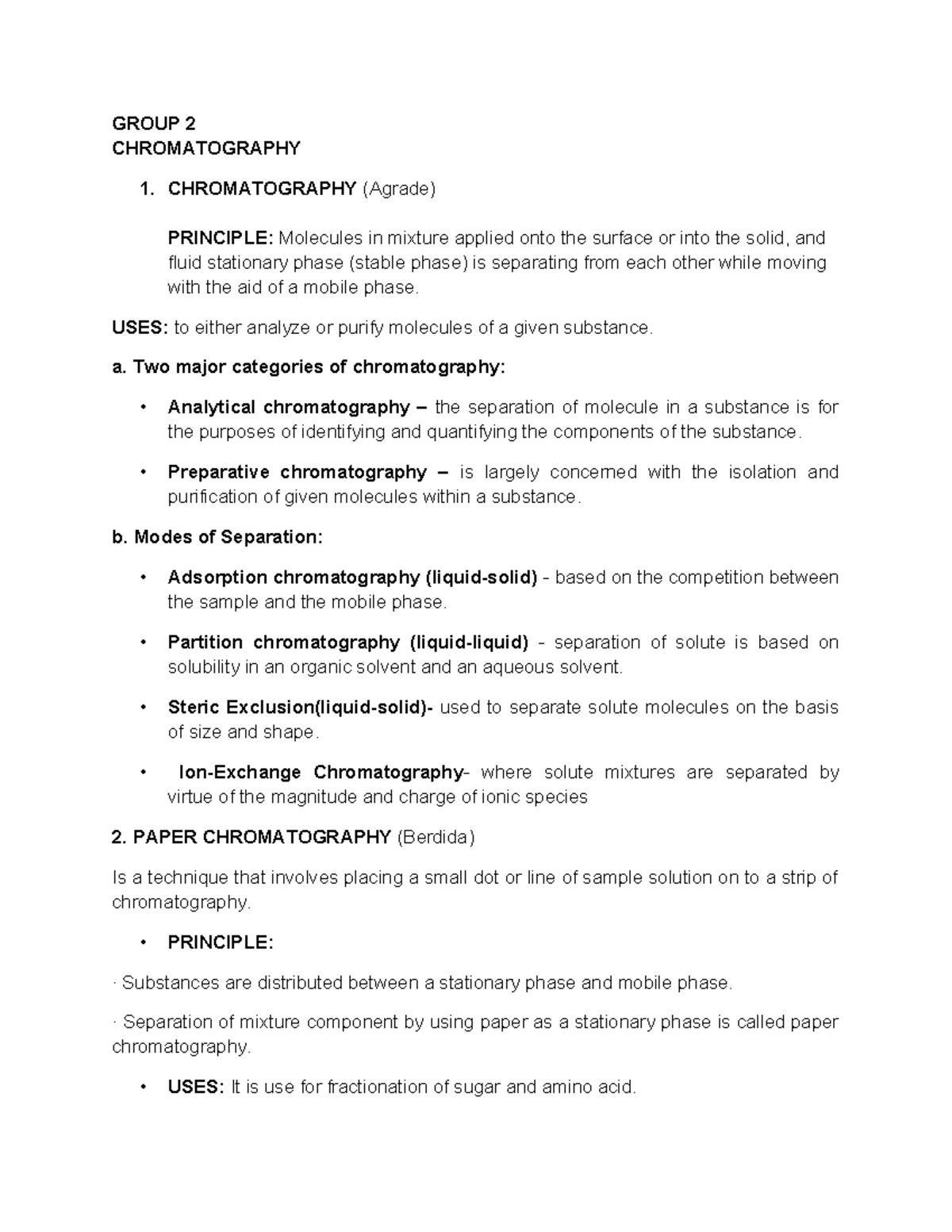 Group 1 Report DOC - Overview of Spectrophotometry Techniques - Studocu