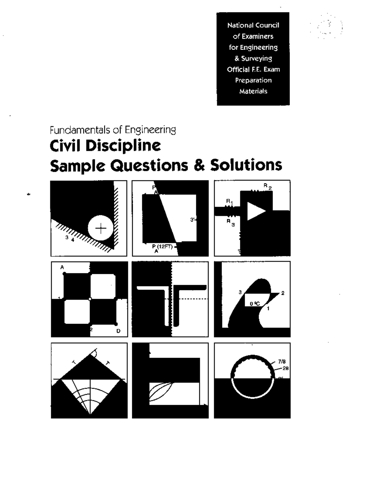 2001 FE Civil Exam Prep: Sample Questions & Solutions - Studocu