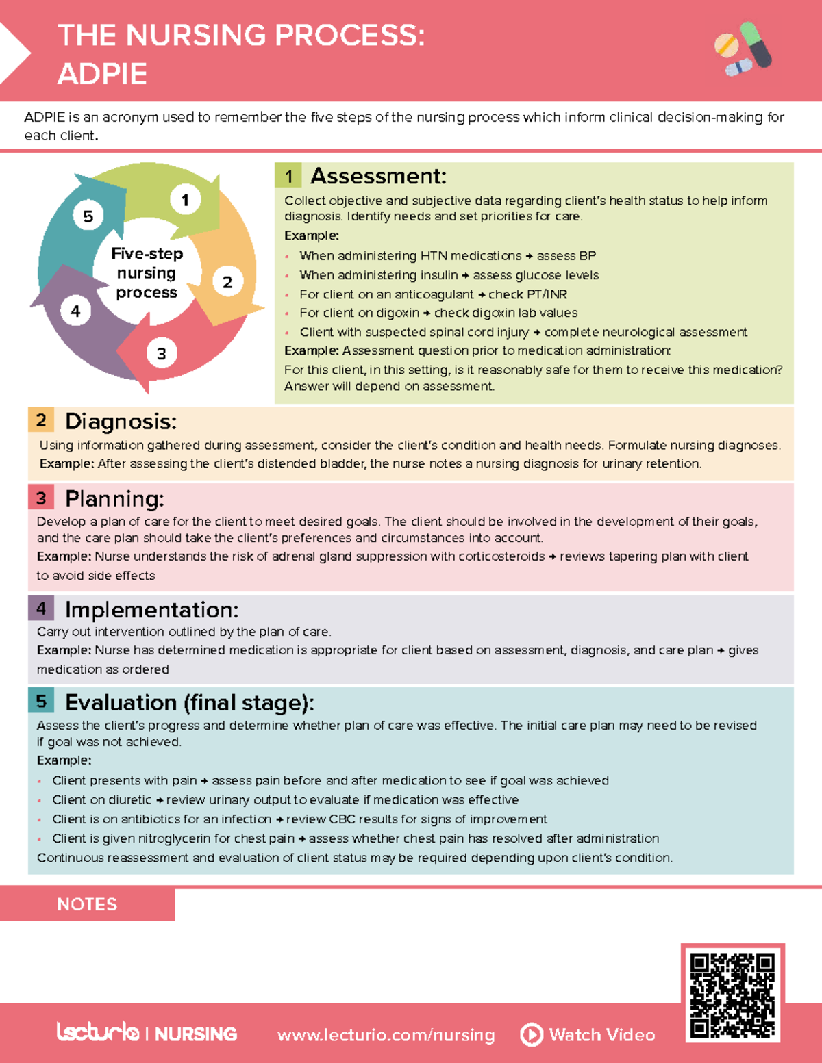 Nursing CS: Understanding the Nursing Process - ADPIE Steps - Studocu