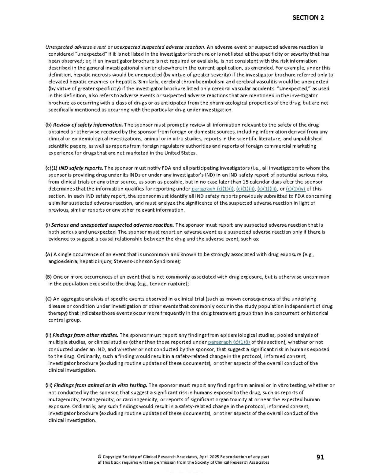 IND Safety Reports and Unexpected Adverse Reactions: Guidelines and ...