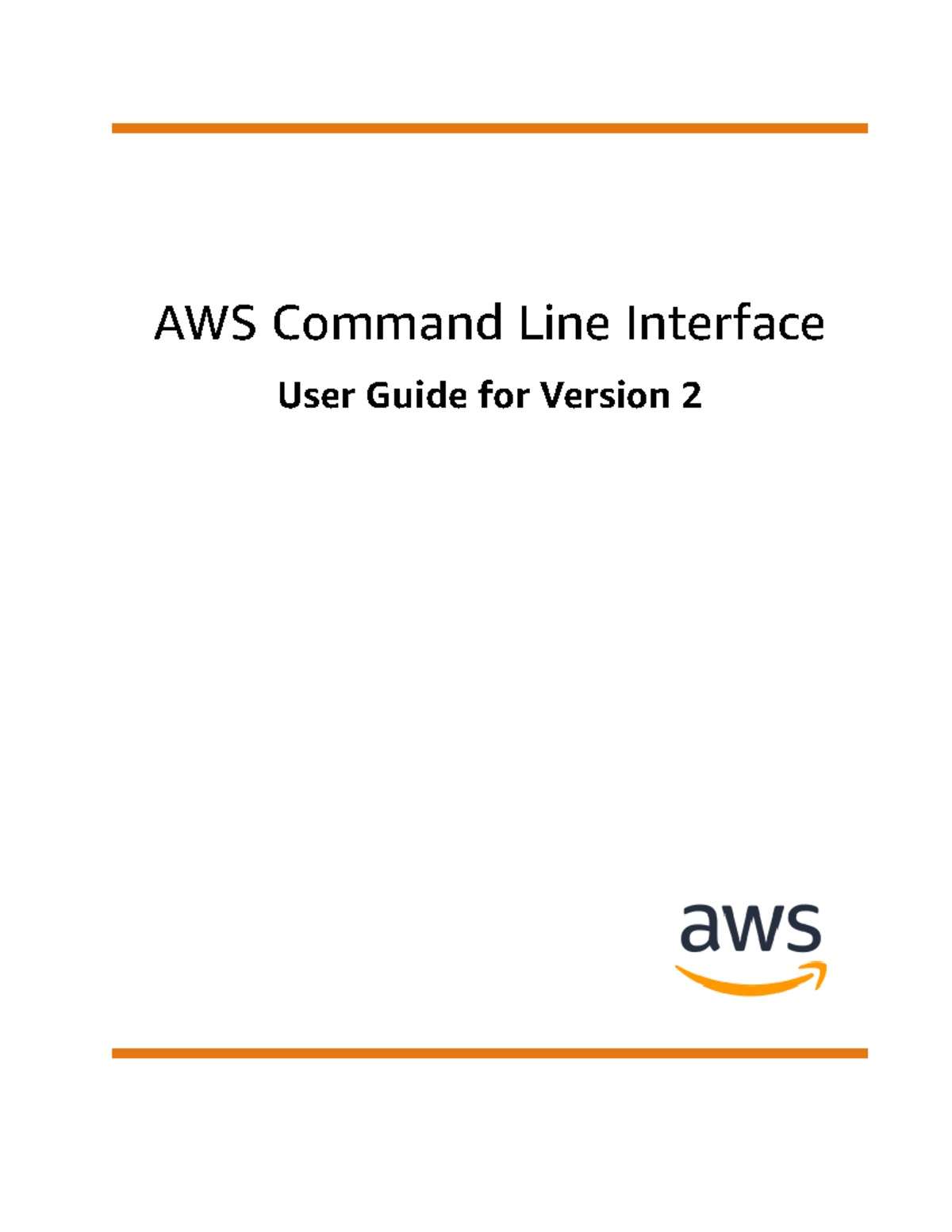 Aws-cli - Tài liệu cli của AWS - AWS Command Line Interface User Guide ...