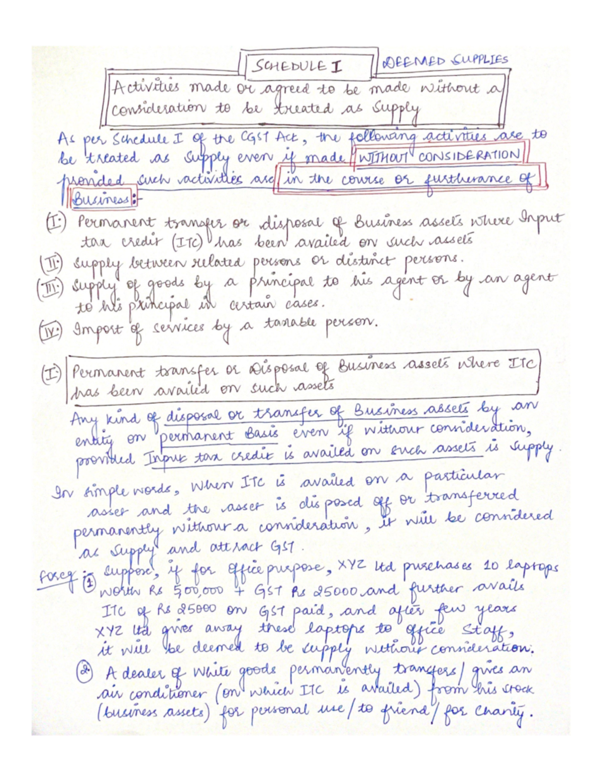 GST Notes - Week 2 Overview and Key Concepts - Studocu