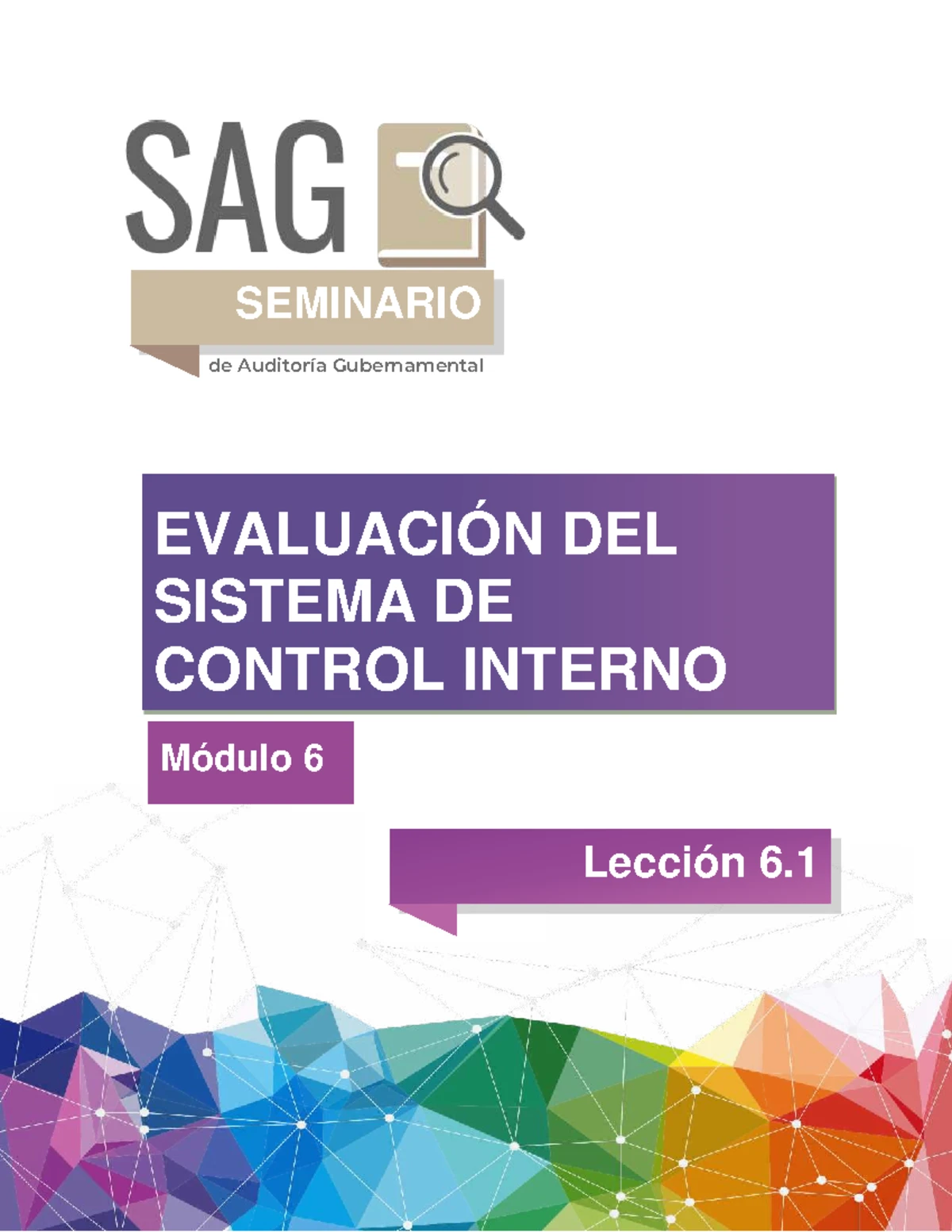 DGO Control Interno - Auditoría Gubernamental: Lección 4.1 y 4.2 - Studocu