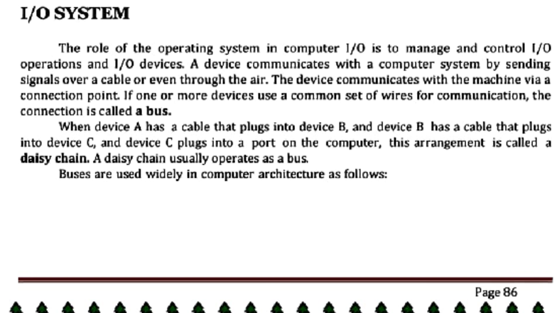 Unit 4 Notes: The Role of Operating Systems in Device Management - Studocu