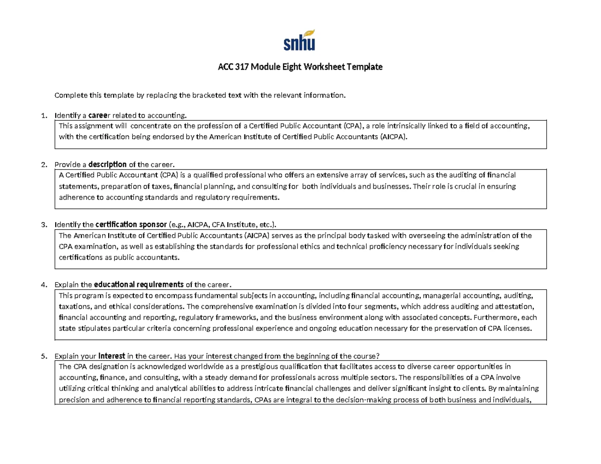 ECO 202 Module Three Simulation Checkpoint Economic Summary Report ...