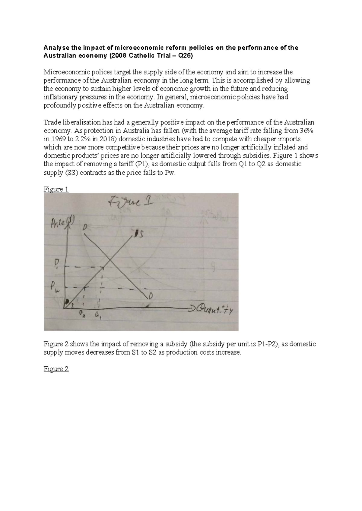 Microeconomic Reform Policies and Their Impact on the Australian ...