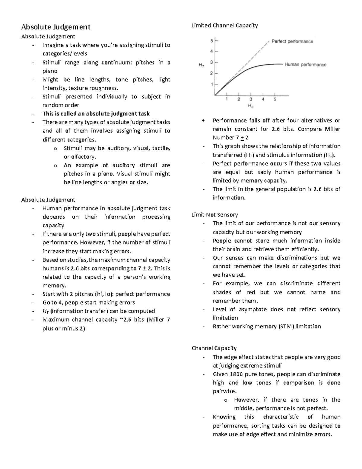 515067218-Absolute Judgement Study Notes on Human Performance - Studocu