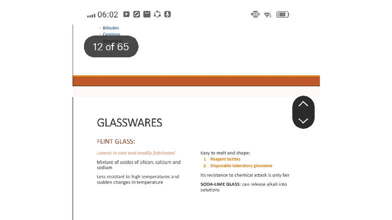 06:02 80 Glassware Types and Characteristics Overview - Studocu