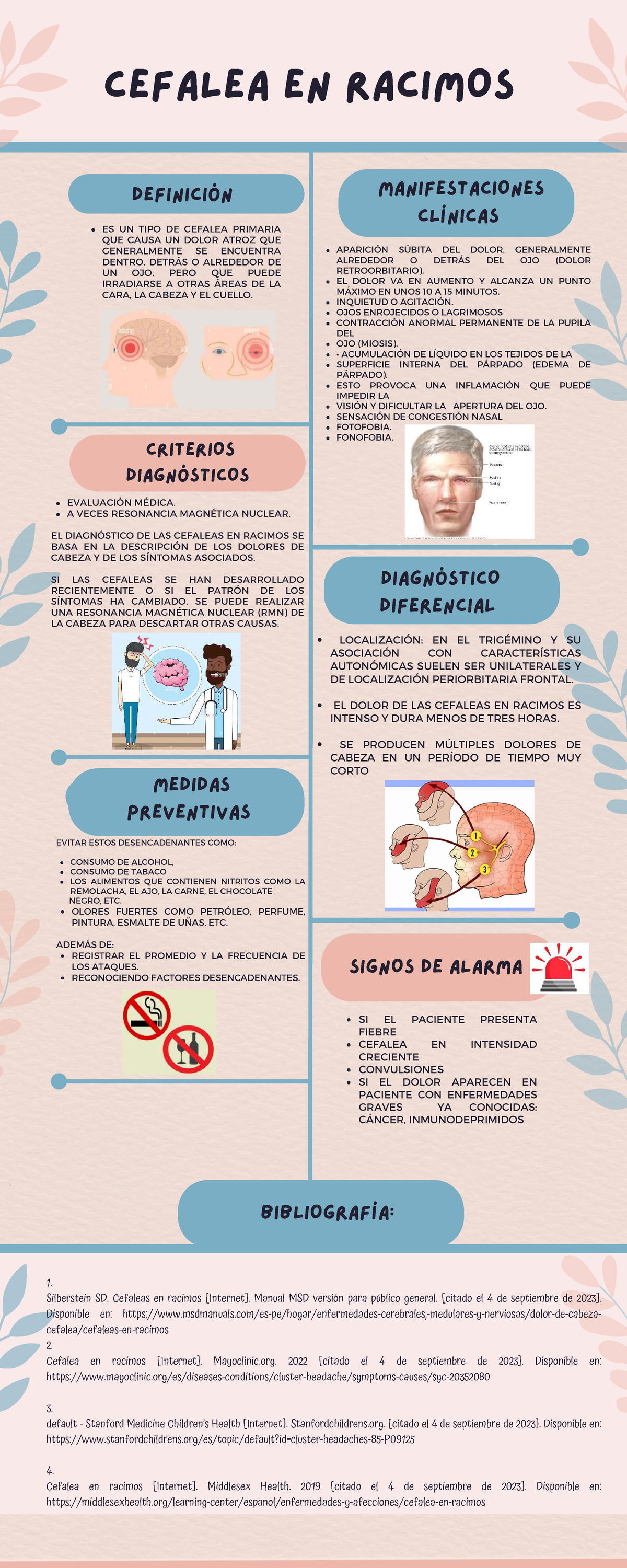 S3 - Infografía sobre Cefaleas en Racimos: Definición y Diagnóstico ...