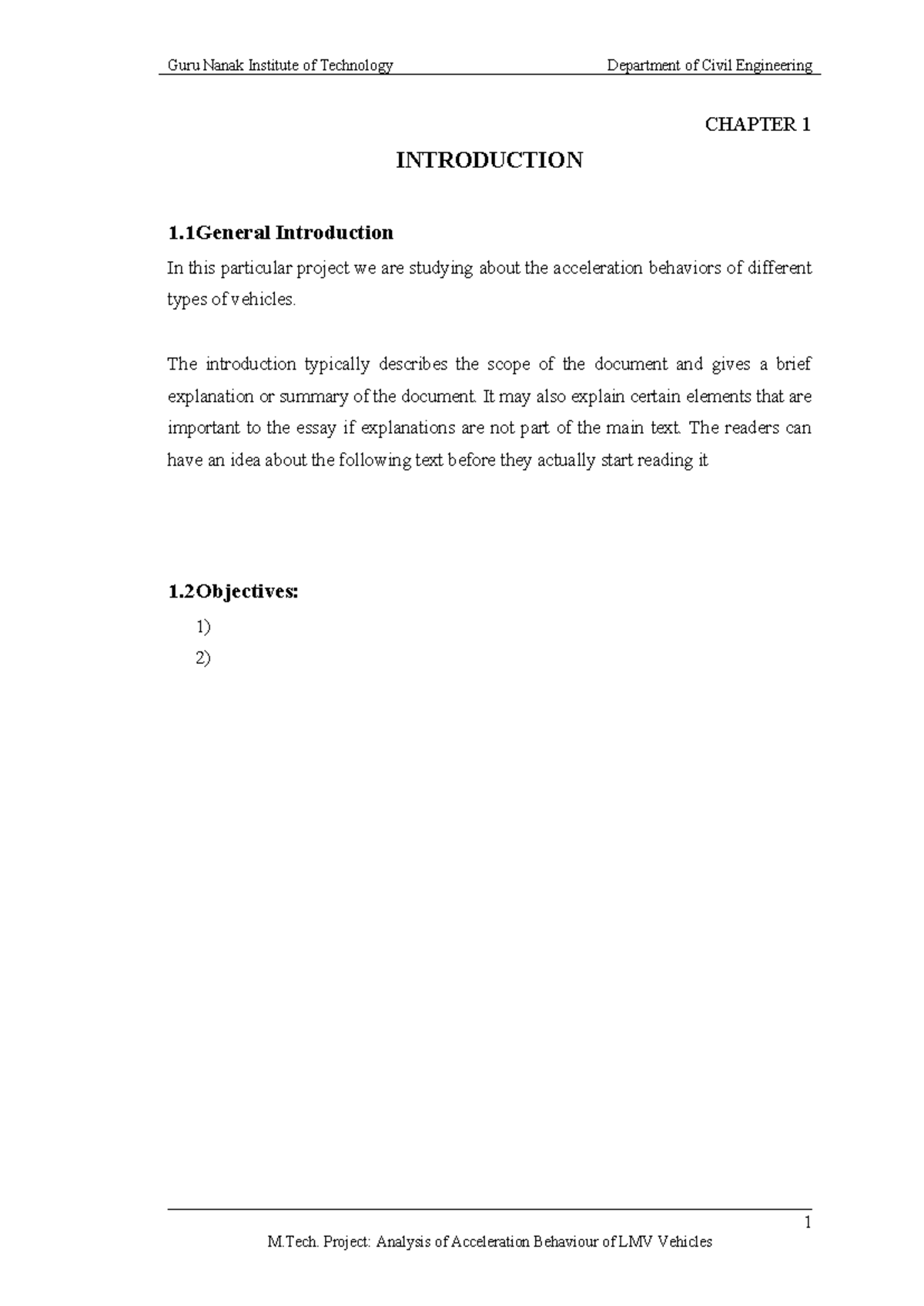 4. Project File Format Win - CHAPTER 1 INTRODUCTION 1 Introduction In ...