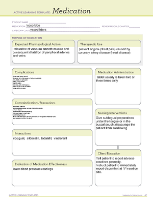 Active learning template: MMR vaccine medication card review - Studocu
