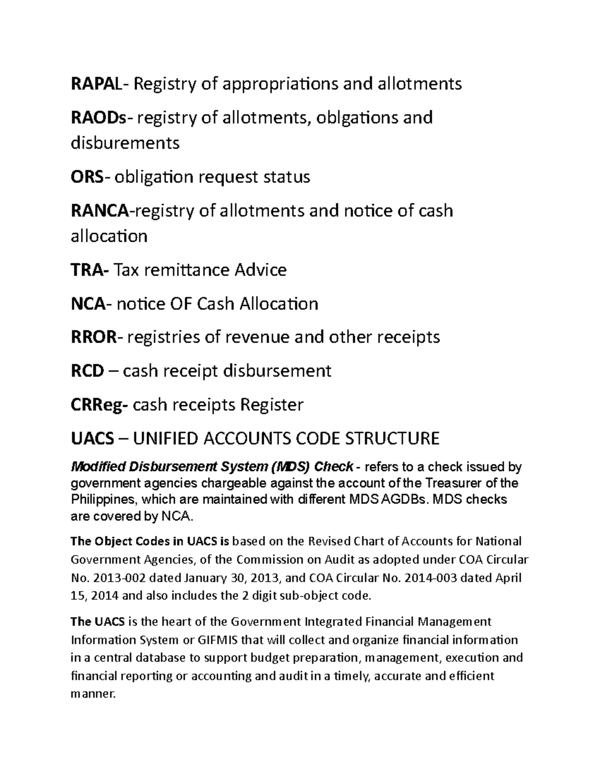 Financial Statements Overview: Key Registries and Processes - Studocu