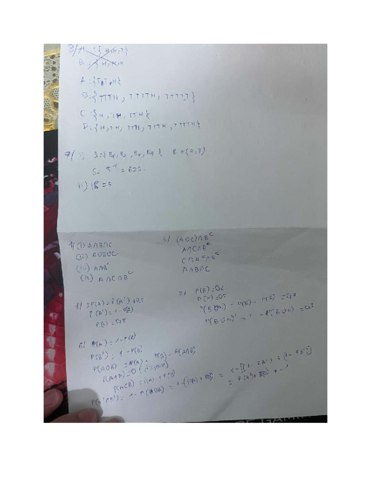 Hw1 - Homework 2: Probability Concepts and Calculations - Studocu