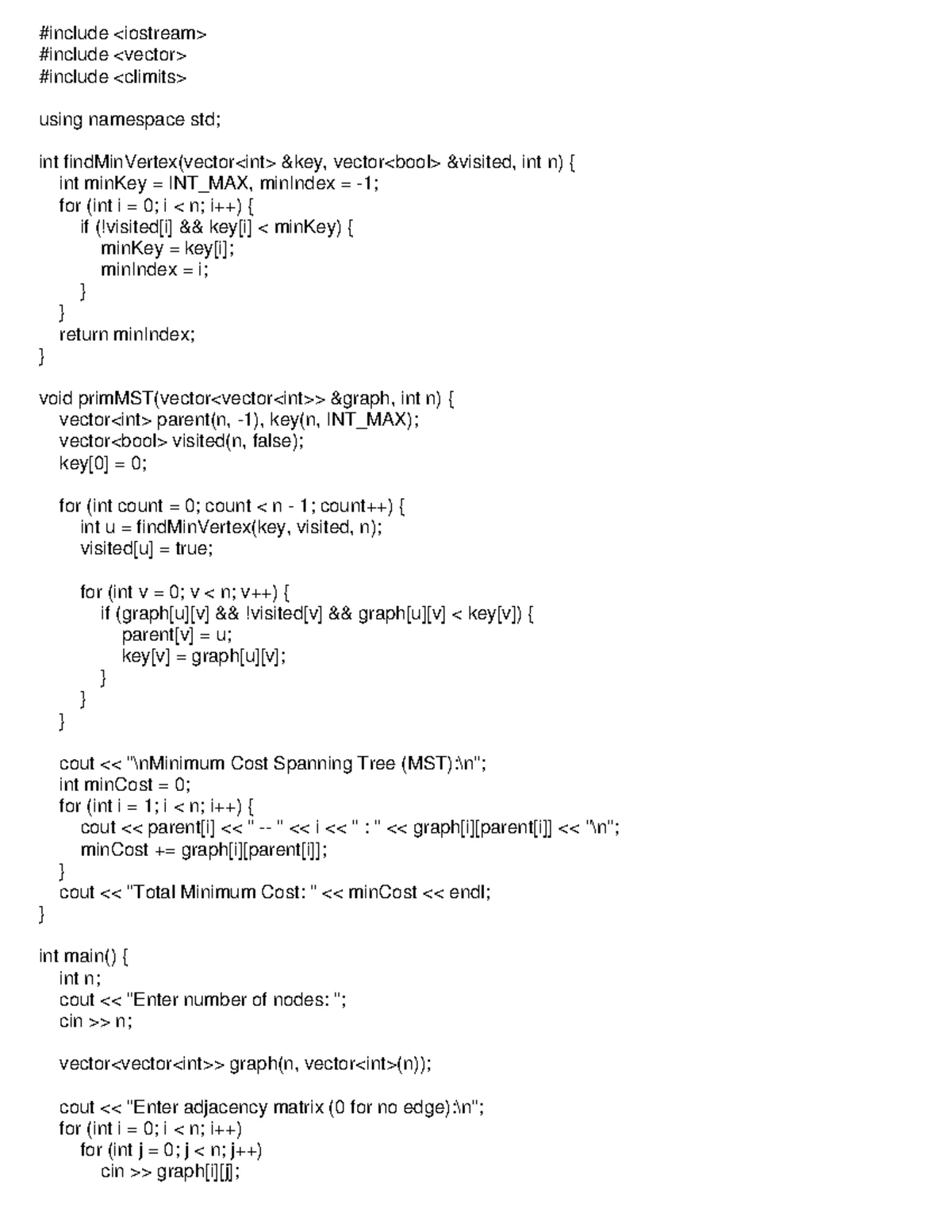 Mergesort Implementation in C++ - BCS401 - Studocu