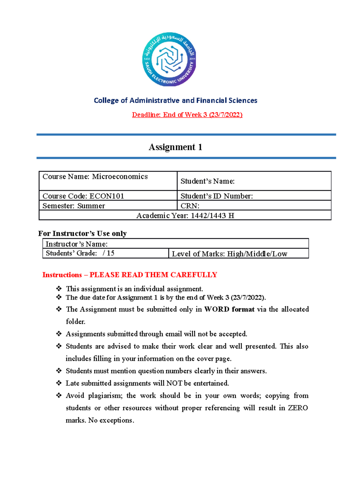Attachment 1 - LECTURE NOTE - College of Administrative and Financial ...
