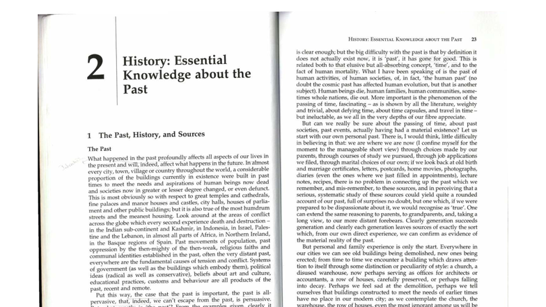 HIST 2: Understanding the Importance of the Past in Society - Studocu