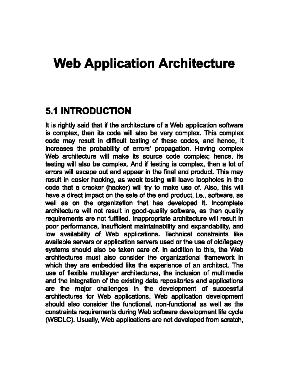 ITT545 Lecture Notes on Web Application Architecture Concepts - Studocu