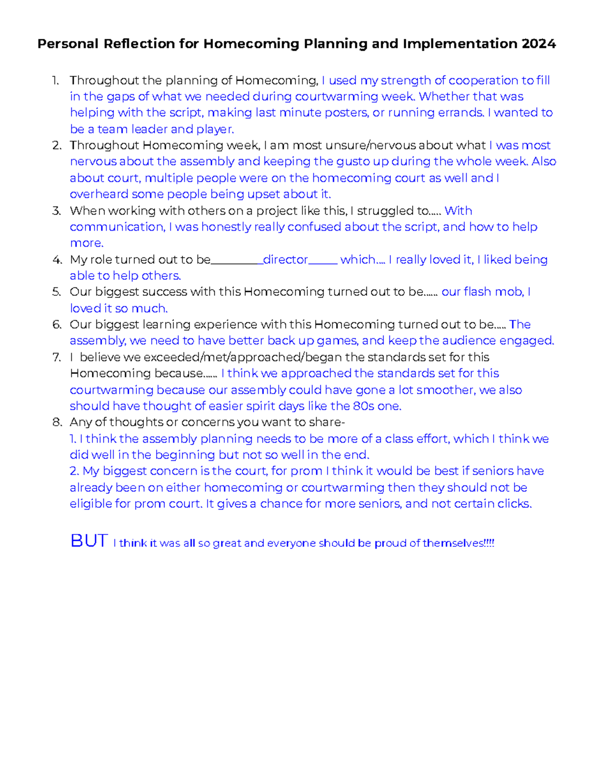 Copy of Personal Reflection for Courtwarming Week 2025 - Personal ...
