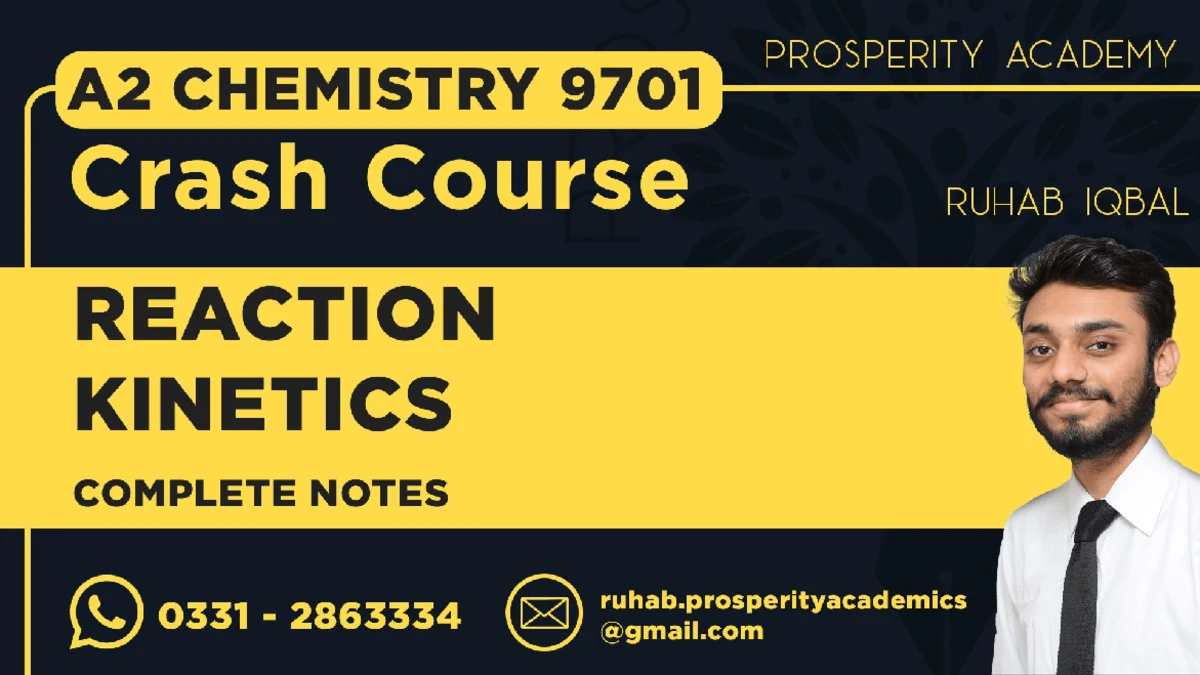 Electrochemistry - A2 9701 Complete Notes for Crash Course - Studocu