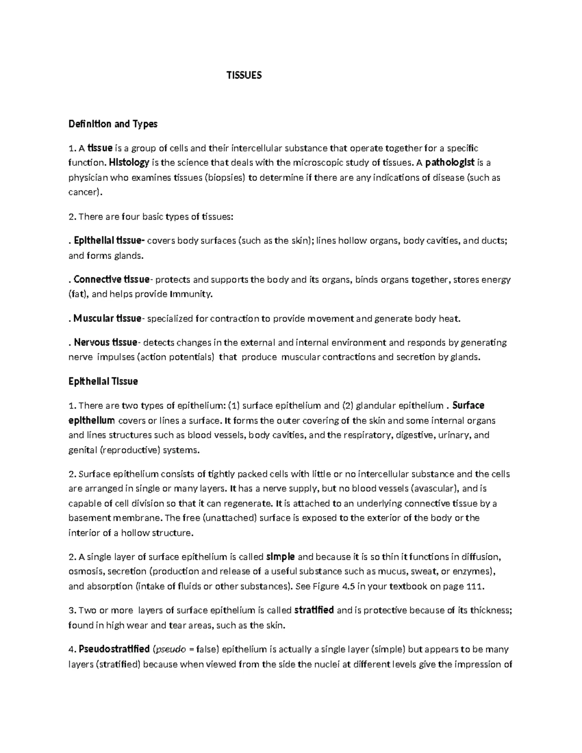 BIO 109 Final Exam Notes: Introduction to Human Anatomy & Physiology ...