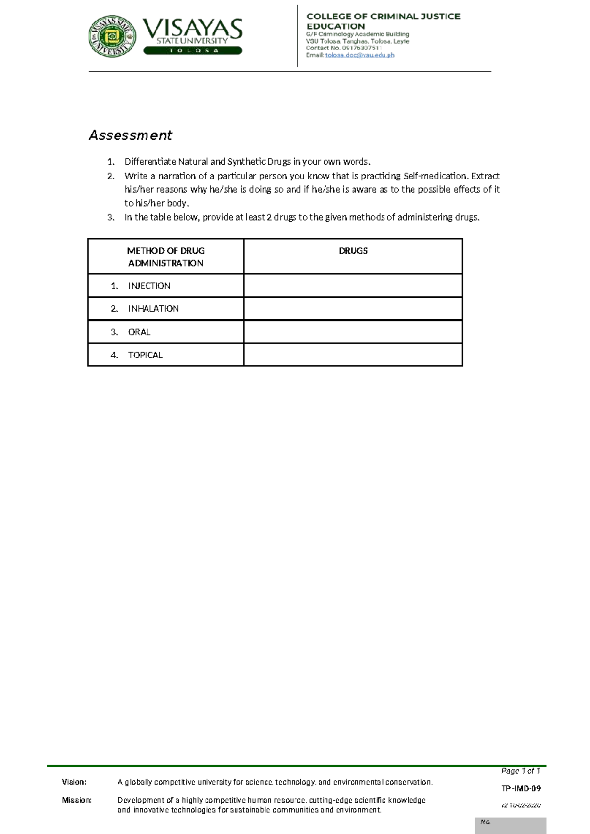 Cr Di Assessment 3: Natural vs. Synthetic Drugs Analysis - Studocu