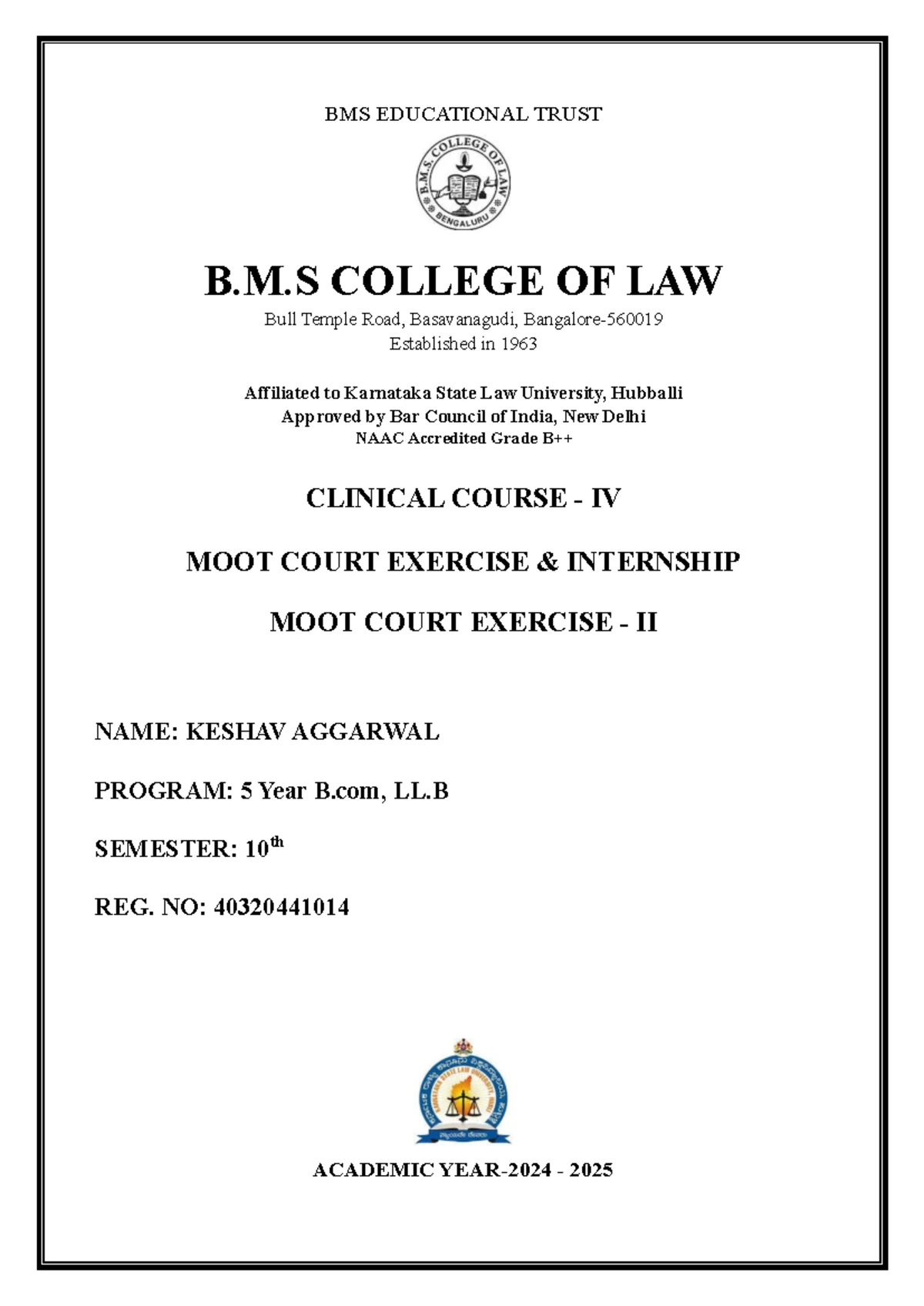 B.A. LL.B. IV Sem Public International Law Exam Questions 2017 - Studocu