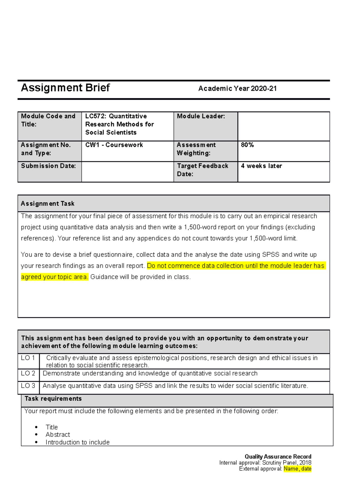 LC572 CW1 Assignment Brief 1 - Business information technology - JKUAT ...