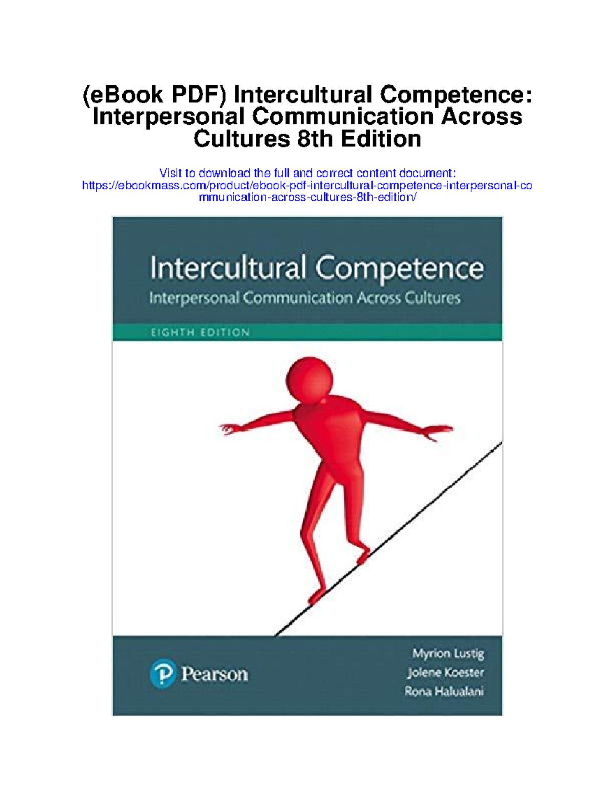 698410325 Intercultural Competence: Interpersonal Communication 