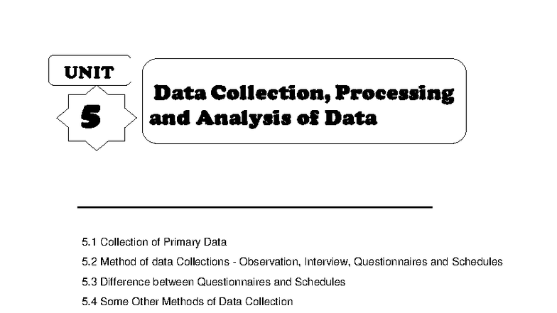Ch5 Data Collection, Processing & Analysis Methods (8b224a77026041 ...