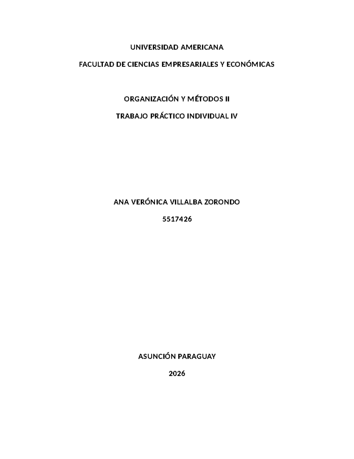 Propuesta de Mejora Empresarial - Organización y Métodos II - Studocu