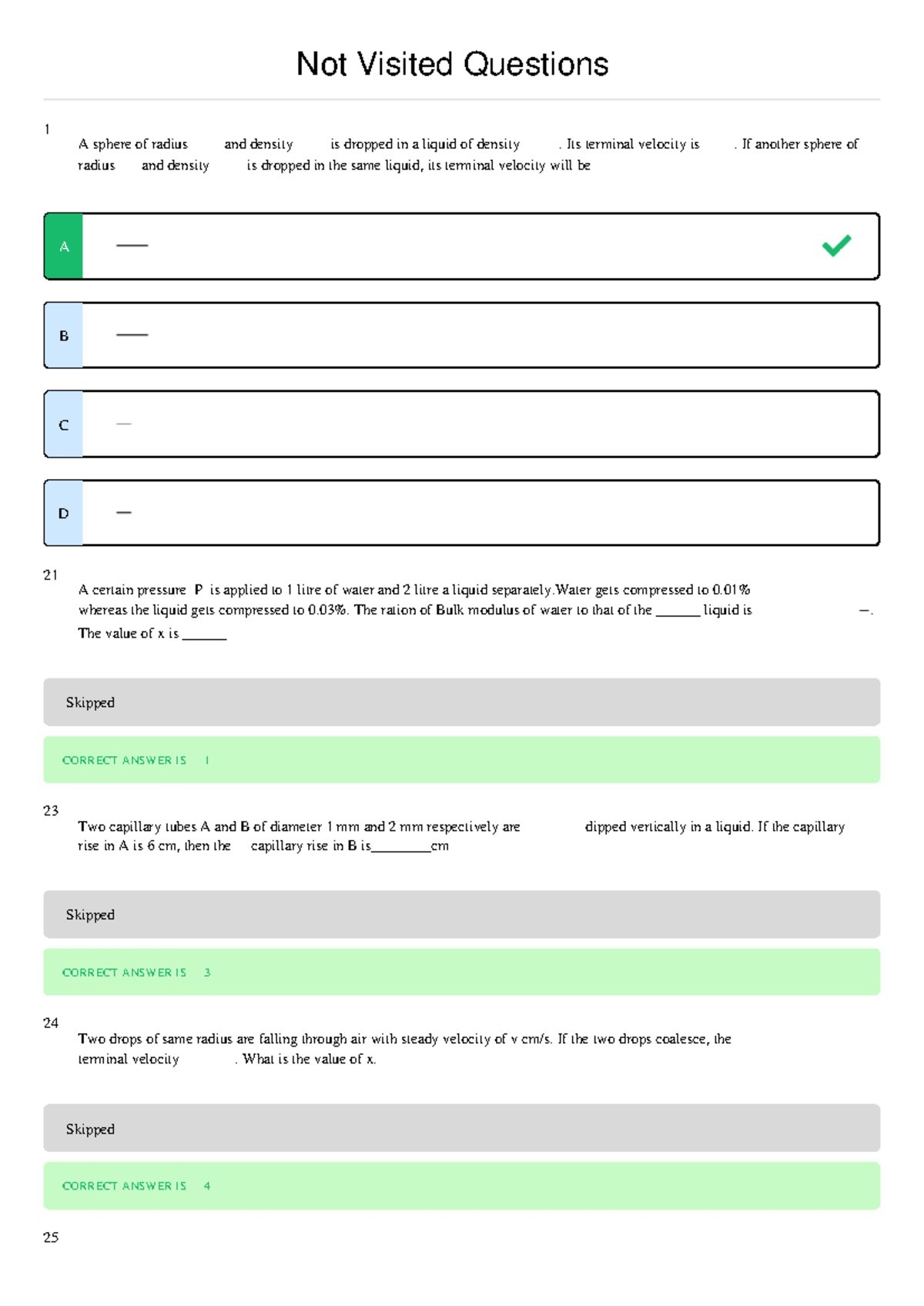 CLG-11 IIT CO-SC (Model-B) Main WTM15 Exam Review Notes - Studocu
