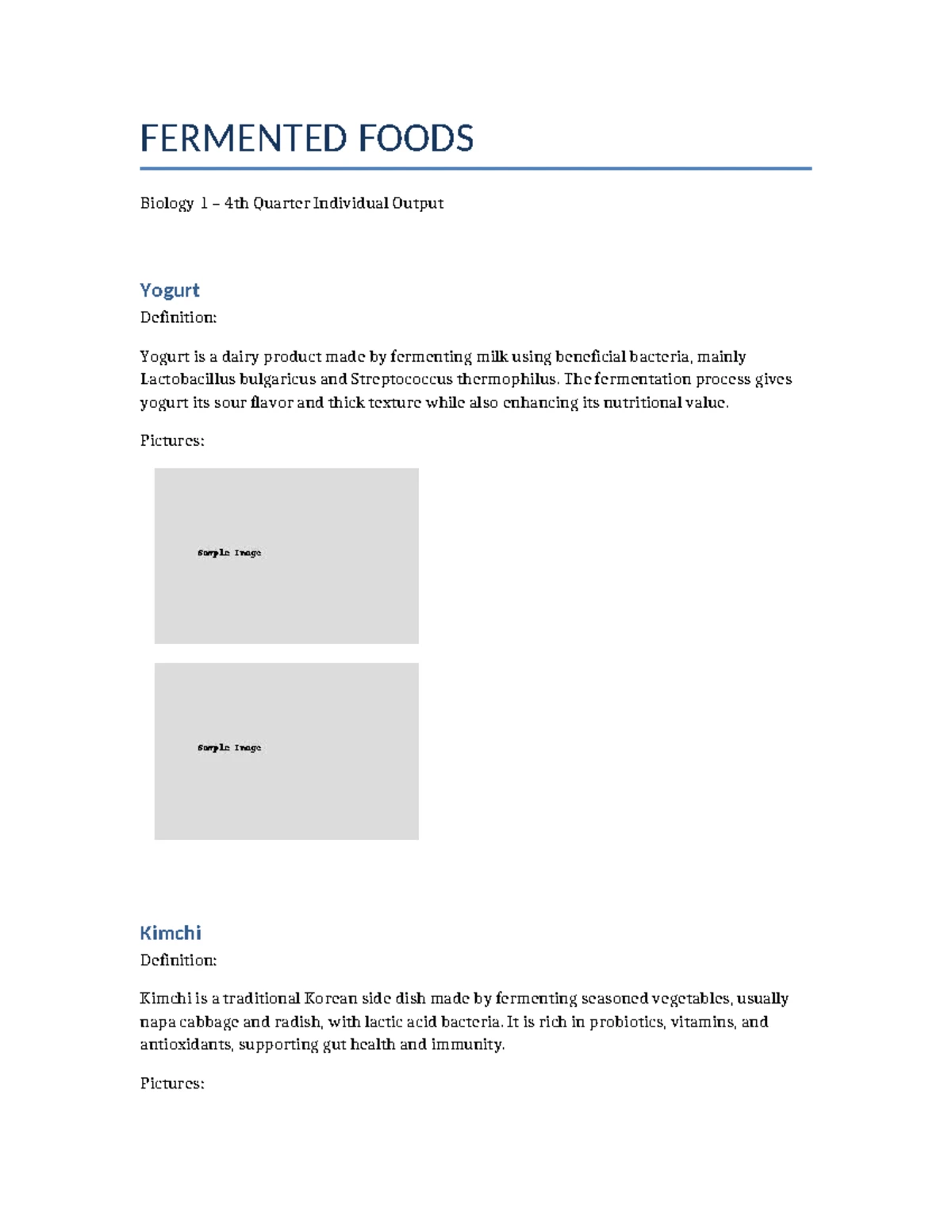 Genbio - this is an example of fermented foods - EXAMPLES OF FERMENTED ...