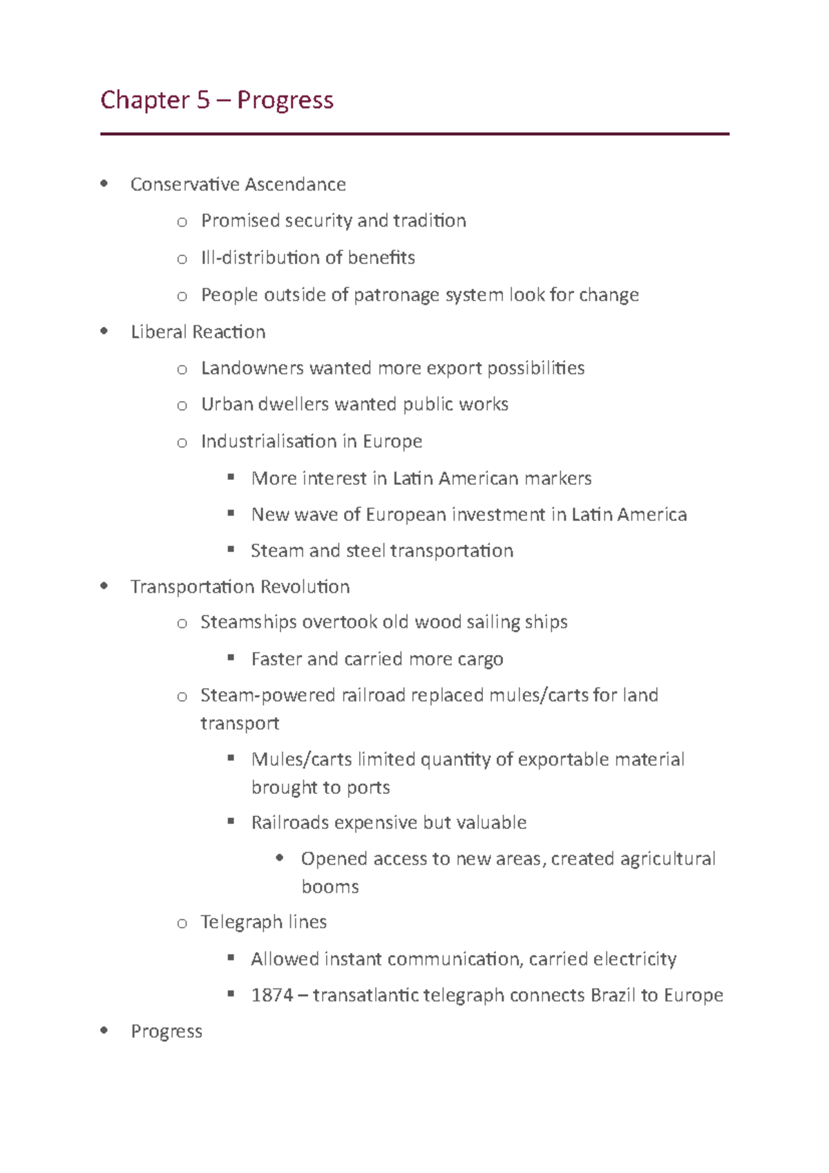 Born in Blood and Fire - SPAN100 Chapter 5 (Progress) Reading Notes ...