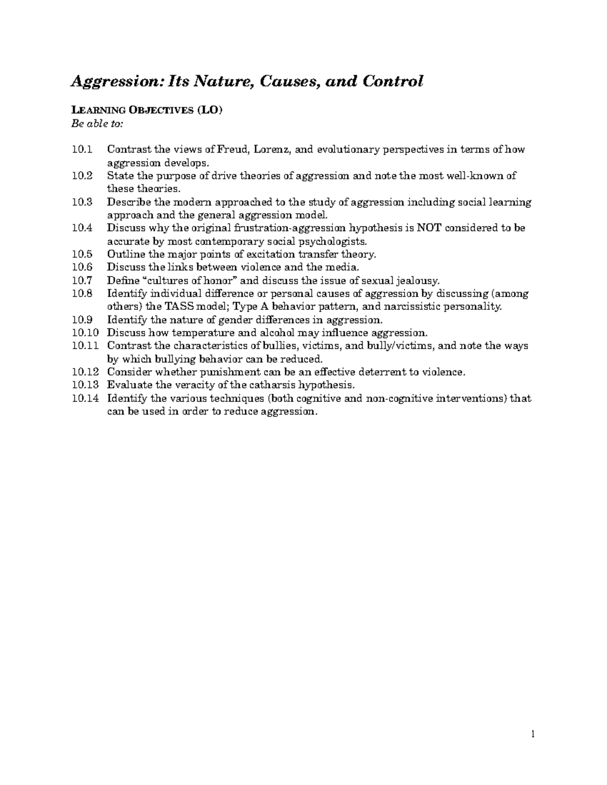 Aggression In Social Psychology - Aggression: Its Nature, Causes, and ...