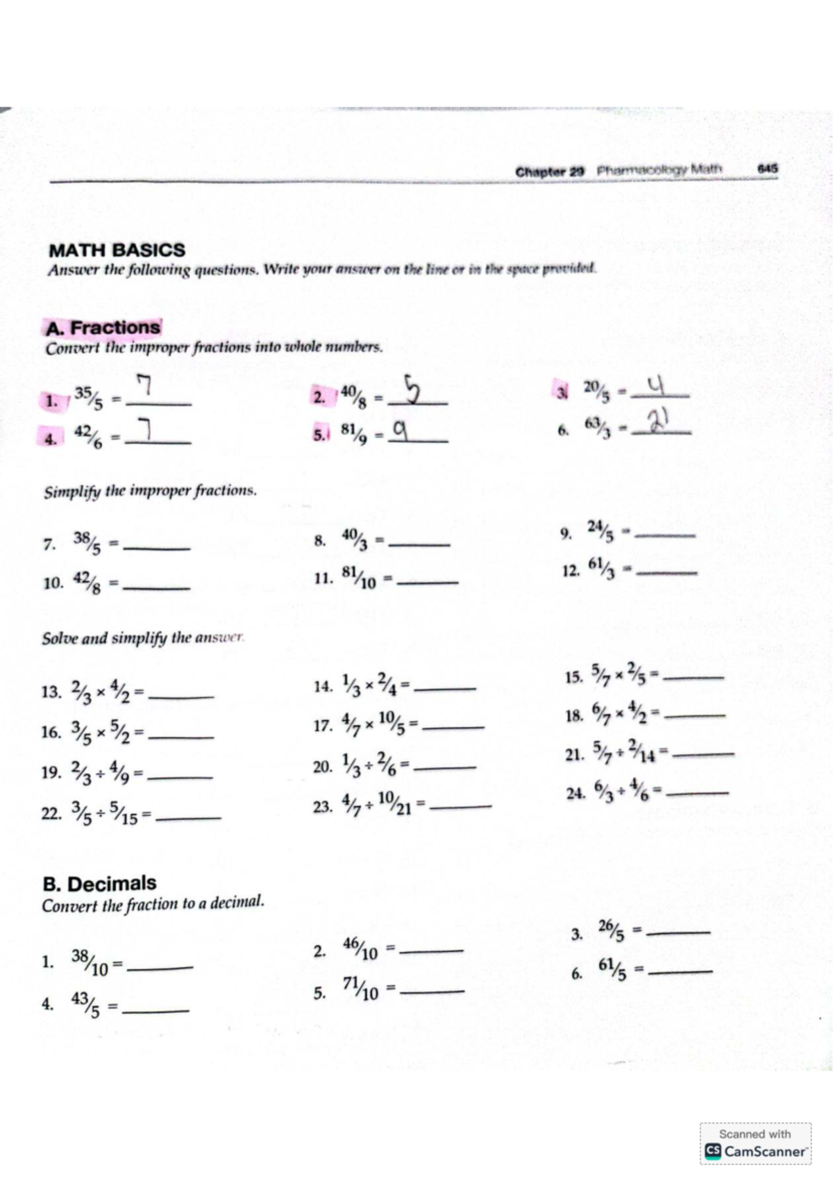 Chapter 29 Pharmacology Math 645: Medication Dosage Calculations and ...
