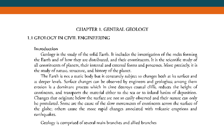 Chapter 1 General Geology - Bachelor of Science in Civil Engineering ...