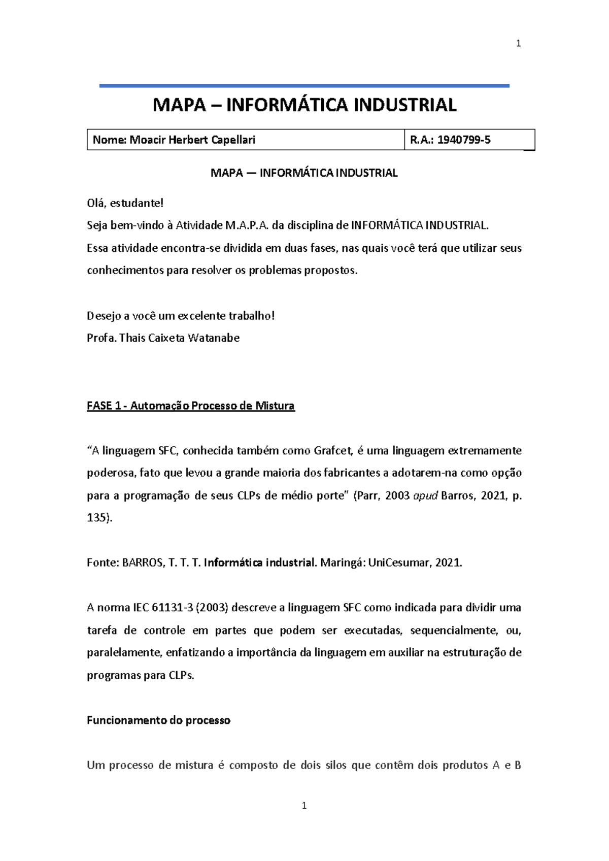 MAPA - InformáTICA Industrial - 51 2025 PDF - MAPA – INFORMÁTICA ...