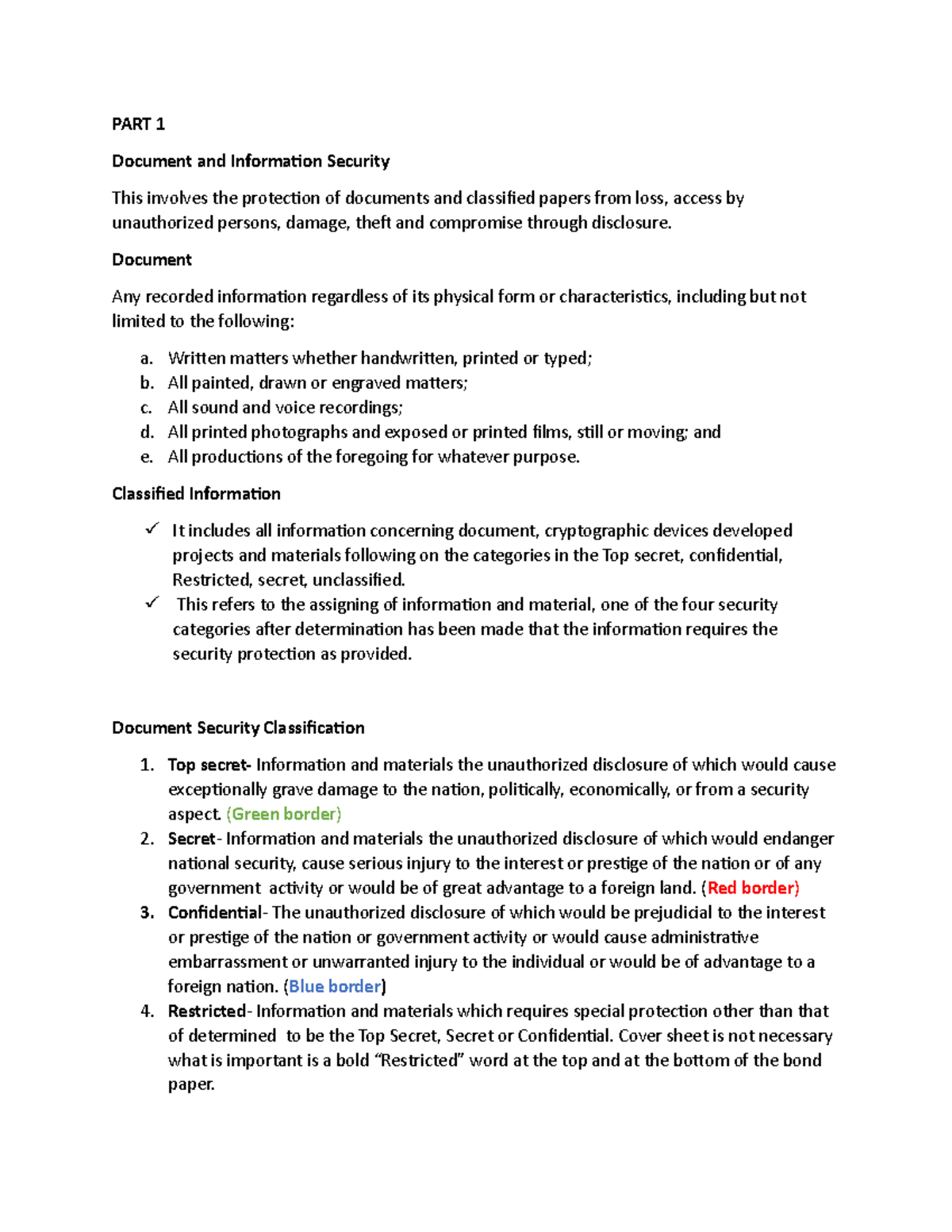 LEA-3 - Law Enforcement Security Notes on Document Protection ...