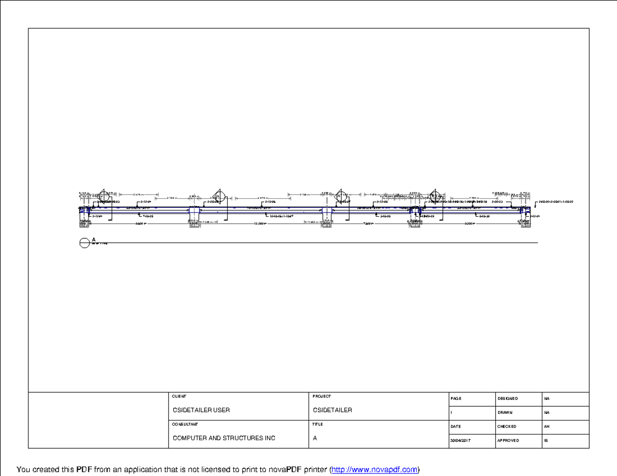 CSIDETAILER Project Drawings for Computer and Structures INC - Studocu