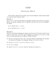 CS259 - Warwick - Formal Languages - Studocu