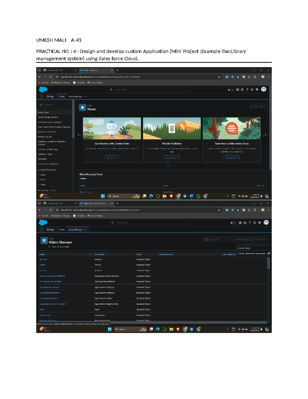 CC PR4 - EWFRGFWDQWDGREBRWFQDWEGFDWz - Computer Engineering - UMESH ...