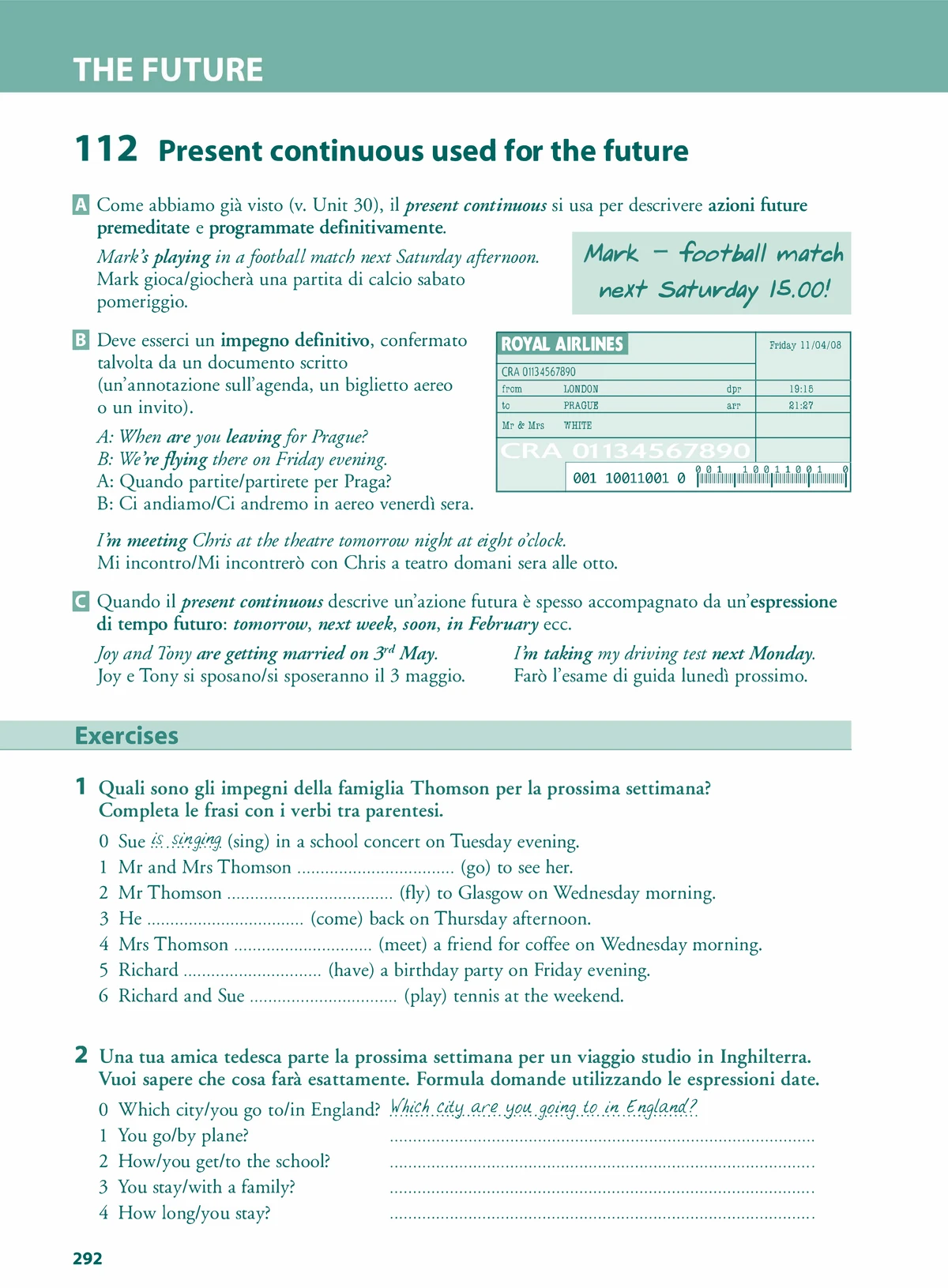 "ESL 101: Present Simple and Continuous Tense Exercises" - Studocu