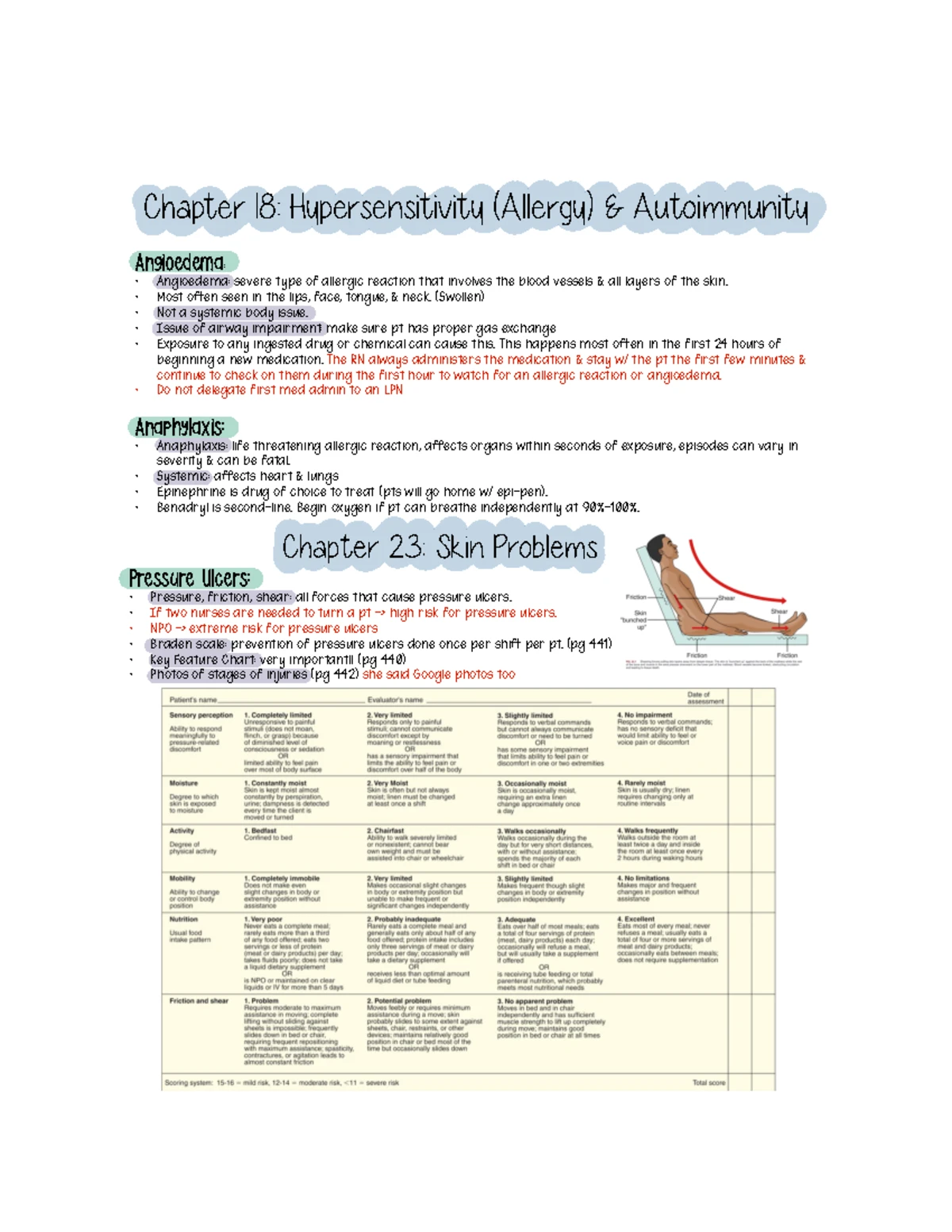 Chapter 61: Urinary Incontinence & Tract Health Care Notes - Studocu