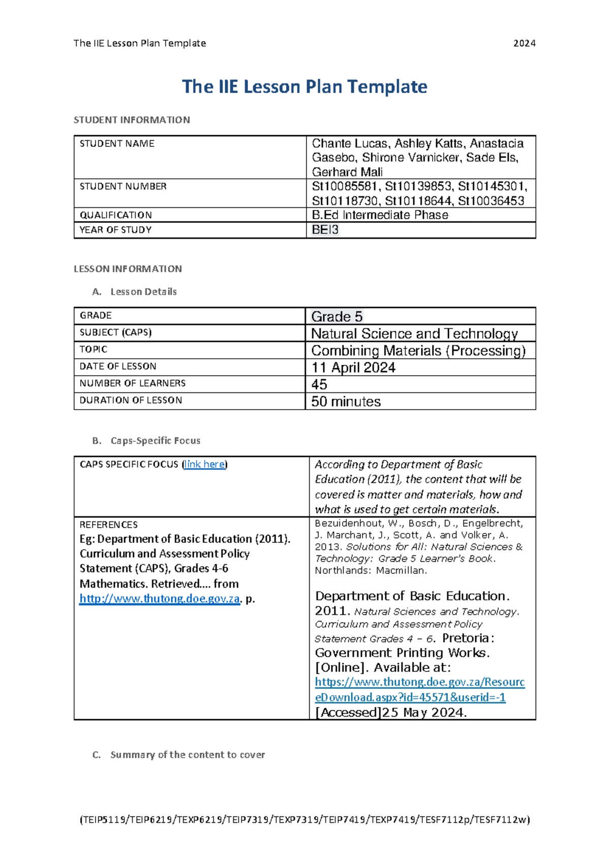 INER7411: Introduction to Education Research - Qualitative Study ...