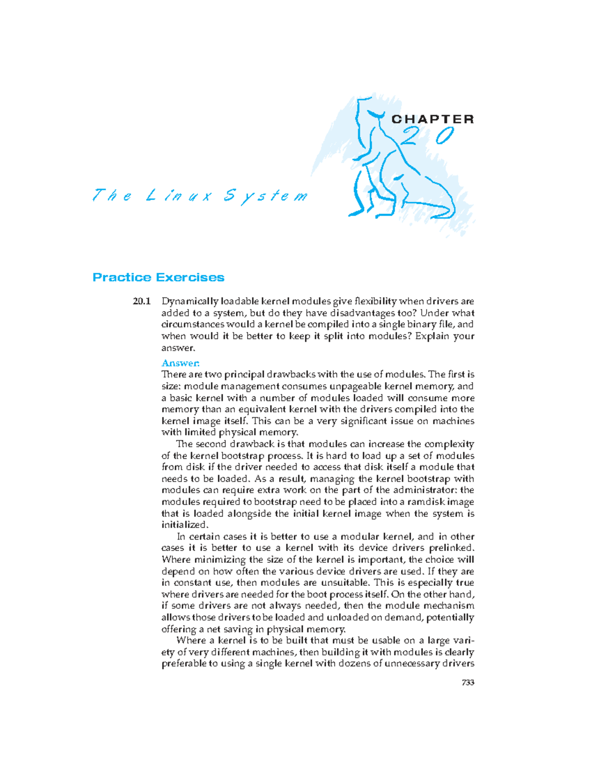 20. Linux case study: Exploring kernel modules, threading, and ...