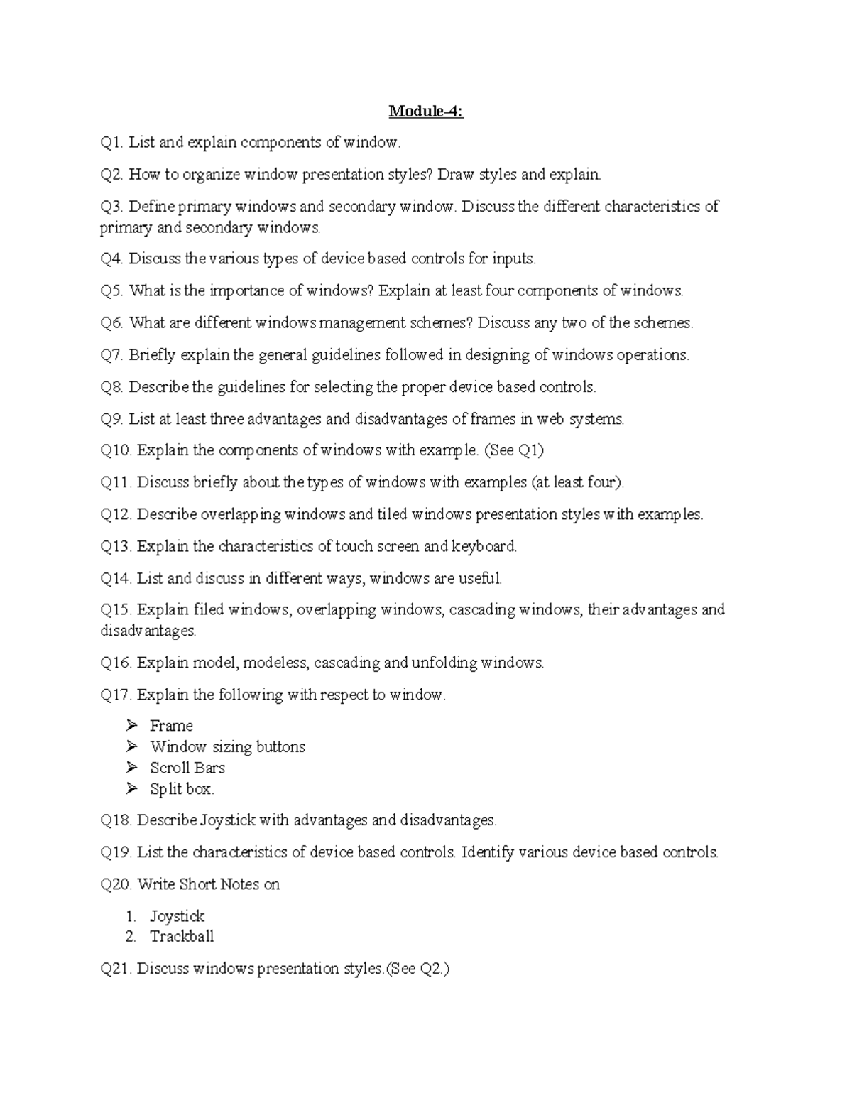UID - Module 4: Comprehensive Guide on Window Management and Styles ...